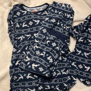 Holiday time dog/human matching outfit